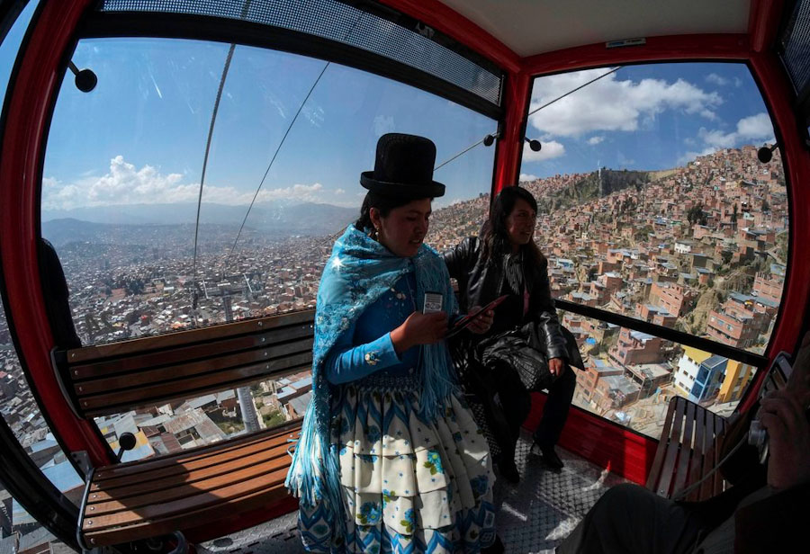 Bolivia tiene el teleférico más moderno de transporte masivo en el mundo