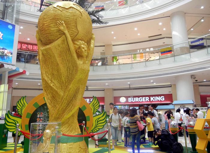 Celebración del Mundial de Fútbol en Suzhou