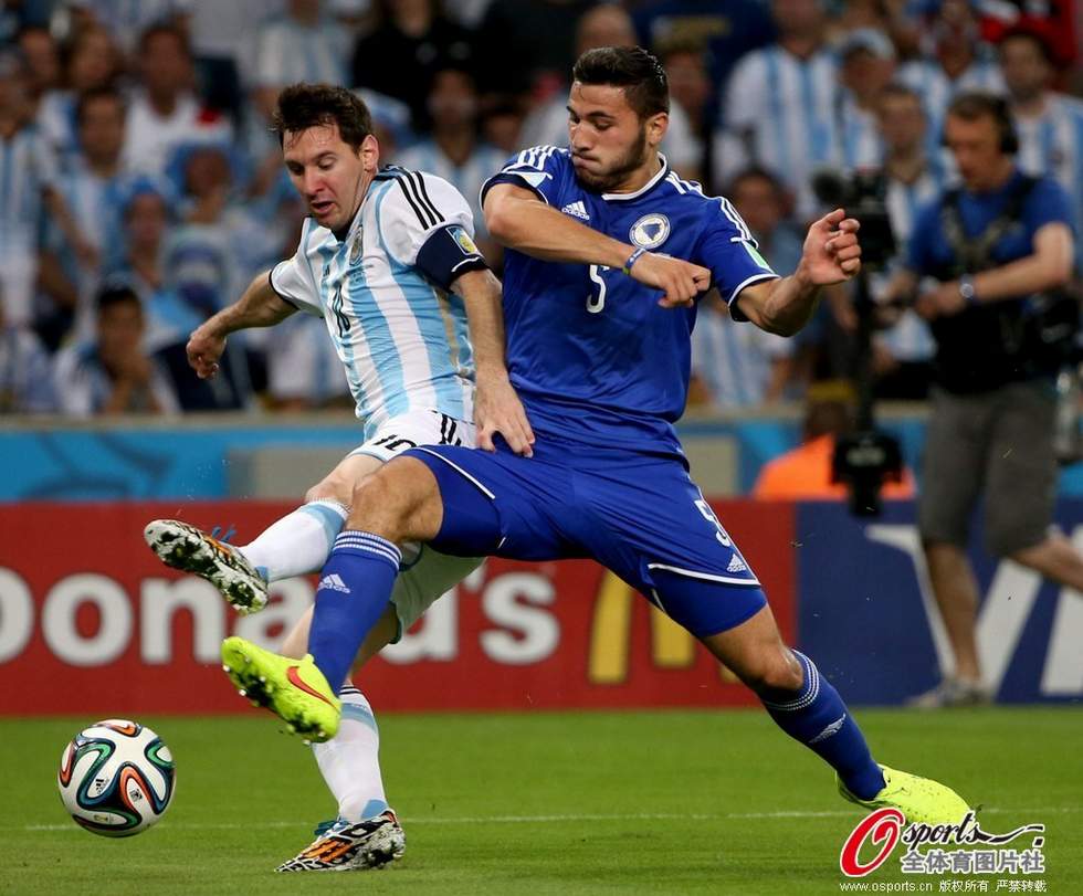 MUNDIAL 2014: Argentina 2- Bosnia Herzegovina 1