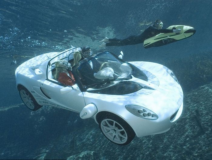 Primer coche submarino del mundo que realmente funciona