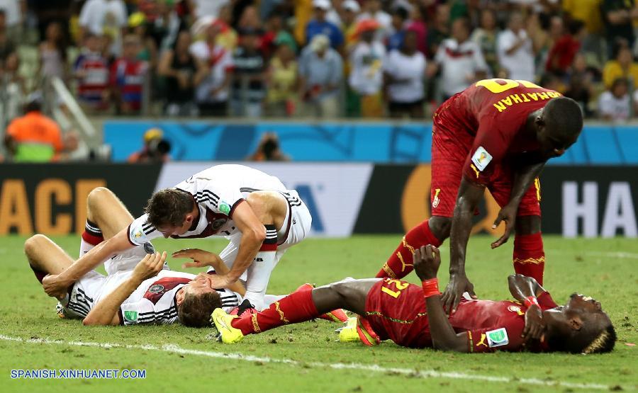 MUNDIAL 2014: Grupo G: Alemania 2; Ghana 2 - resultado final