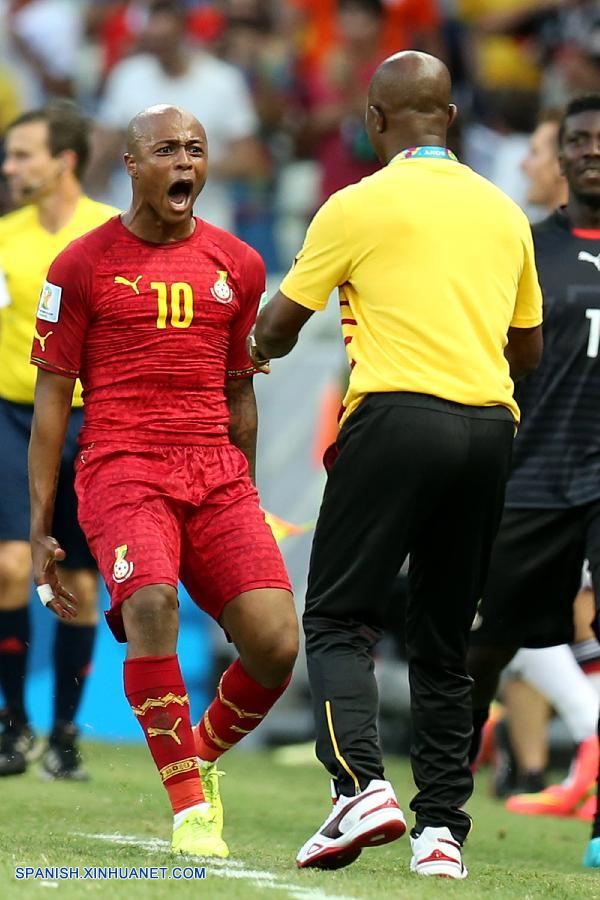 MUNDIAL 2014: Grupo G: Alemania 2; Ghana 2 - resultado final