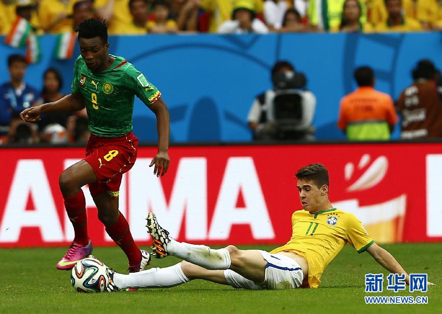 MUNDIAL 2014: Brasil golea 4-1 a Camerún y disputará octavos de final ante Chile