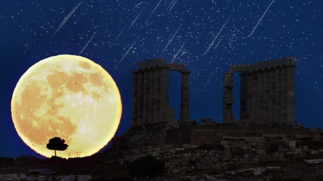 Se acerca la 'superluna' y la lluvia de estrellas Perseidas