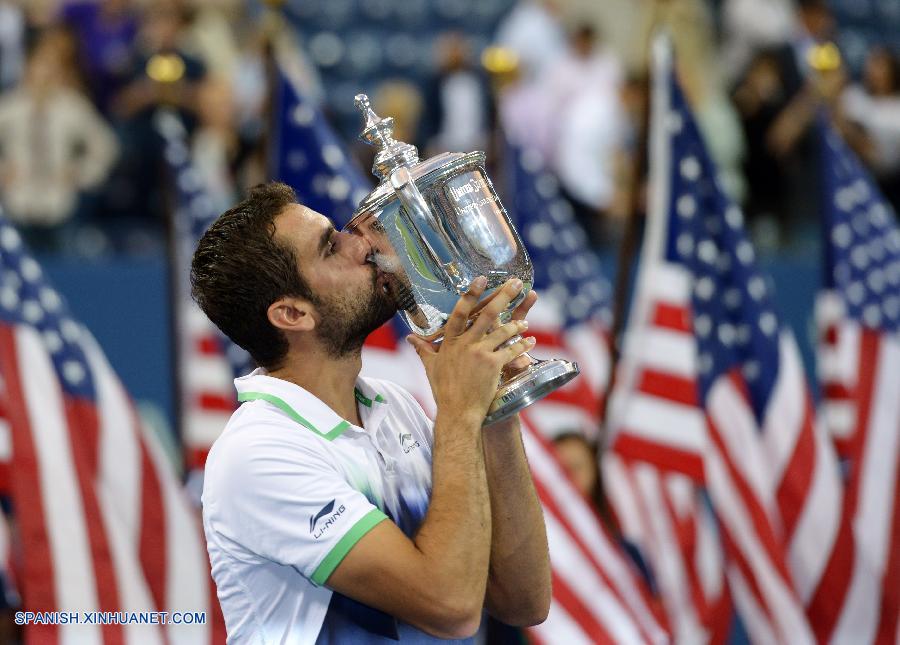 Tenis: Marin Cilic gana Abierto de EEUU tras vencer a Kei Nishikori 3-0