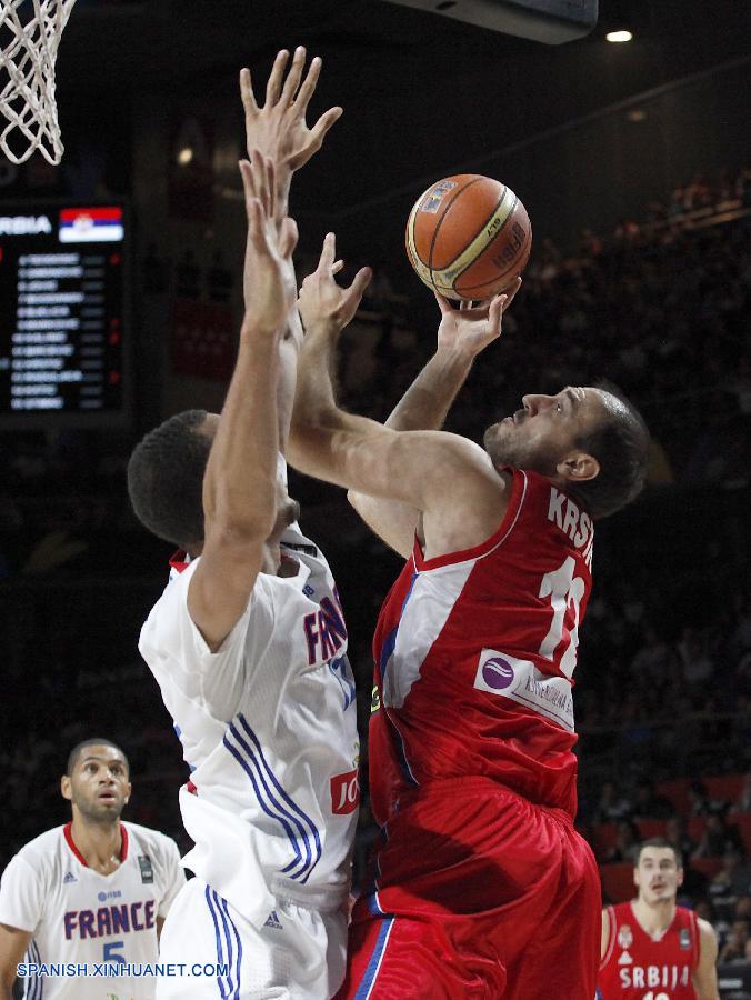 BALONCESTO MUNDIAL: Serbia jugará la final ante EEUU tras vencer a Francia por 90-55  3