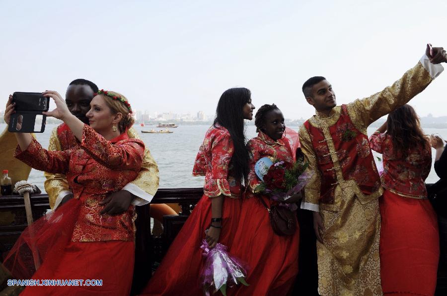 Zhejiang: Boda en grupo en Hangzhou