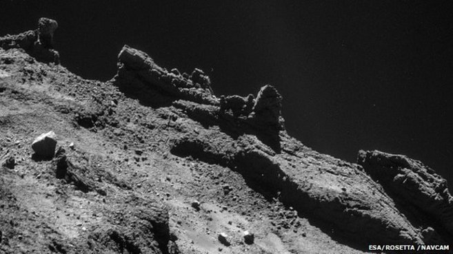 El robot Philae encuentra compuestos orgánicos en el cometa 67P