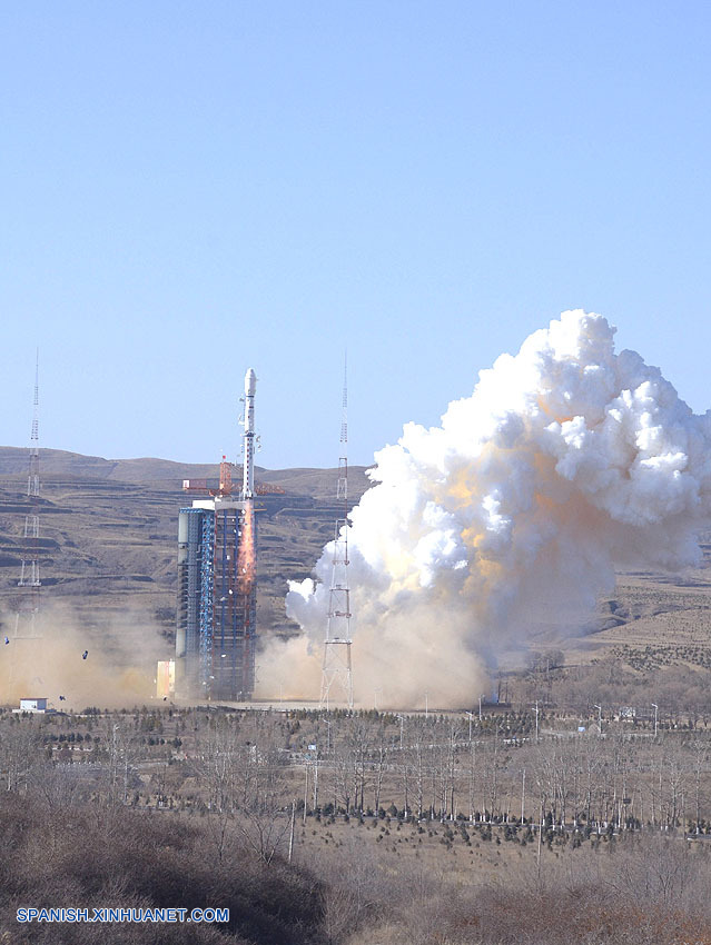 China lanza satélite CBERS-4 en 200a misión de cohete Gran Marcha