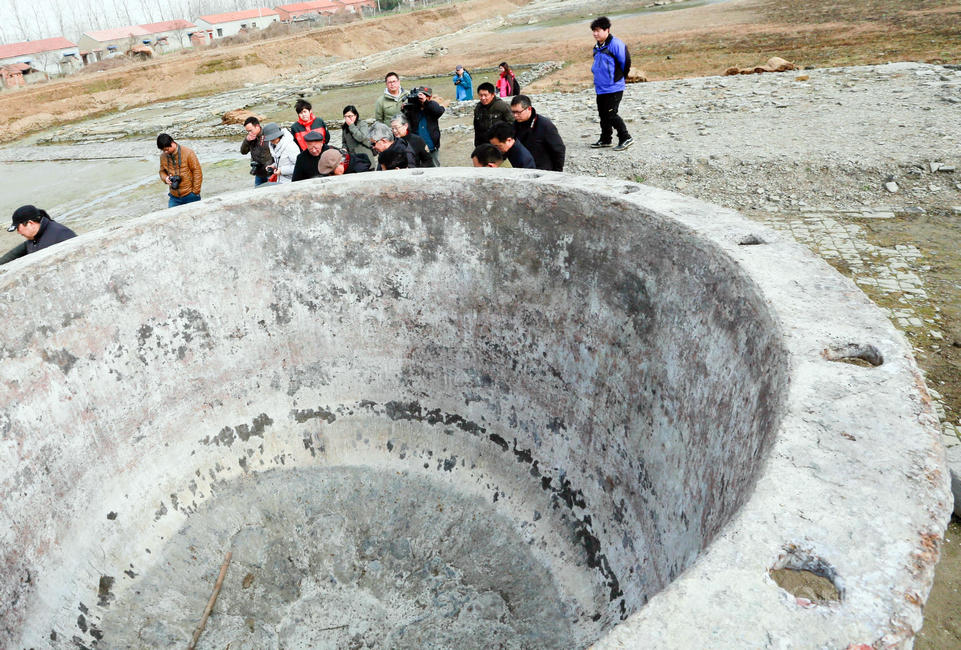 Desentierran la “Pompeya” de China en Jiangsu