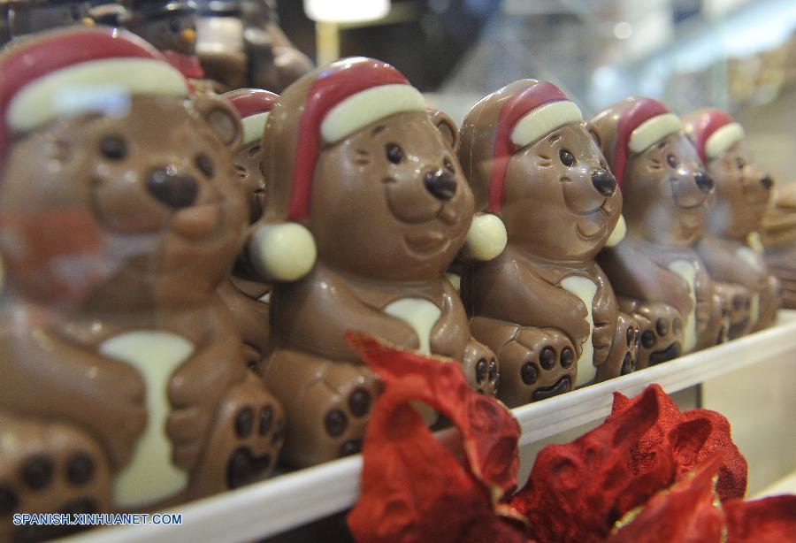 Chocolate navide?o de Bélgica