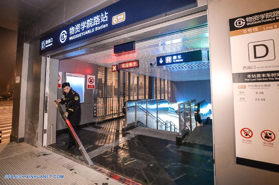 Beijing abre cuatro nuevas líneas de metro