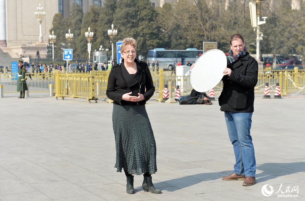 Las Dos Sesiones de China llaman la atención de reporteros de todo el mundo