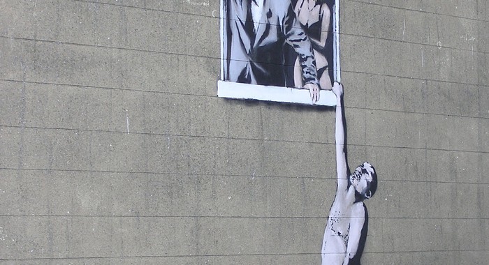 Un palestino denuncia enga?o en la venta de una obra de Banksy