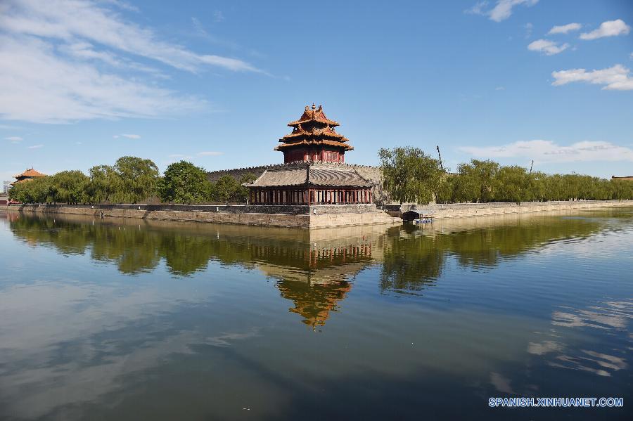 Cielo azul en Beijing