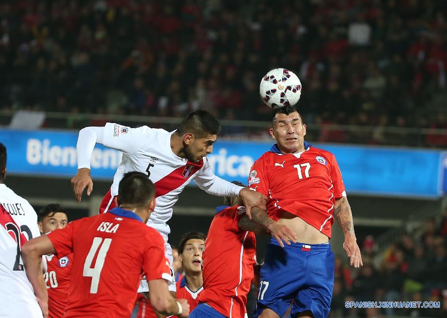 Copa América: Chile derrota a 2-1 Perú y es primer finalista