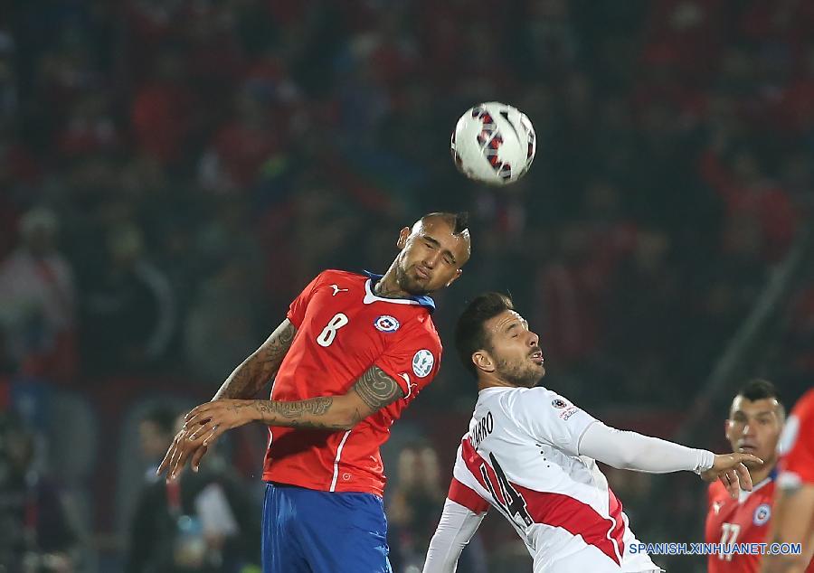 Copa América: Chile derrota a 2-1 Perú y es primer finalista