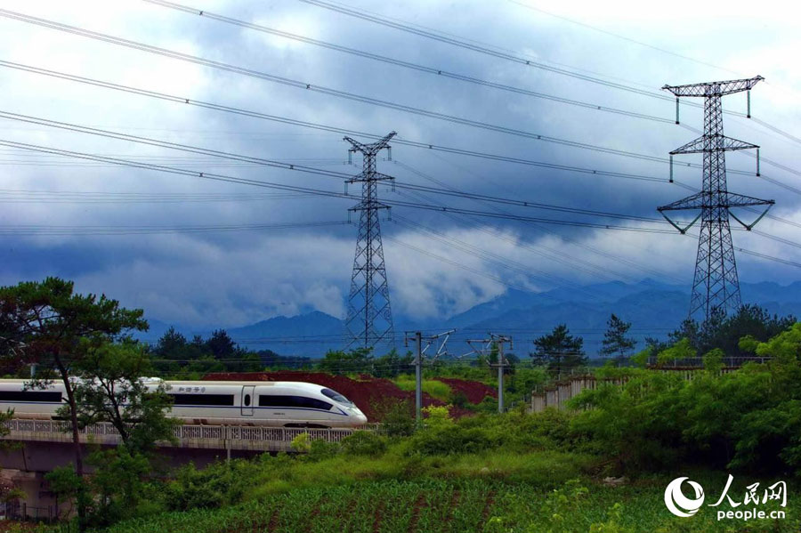 Imágenes espectaculares del trayecto de alta velocidad Hefei – Fuzhou