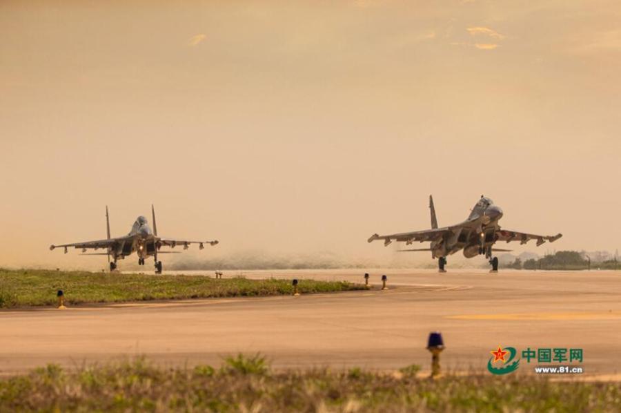 Impresionantes aviones chinos de combate