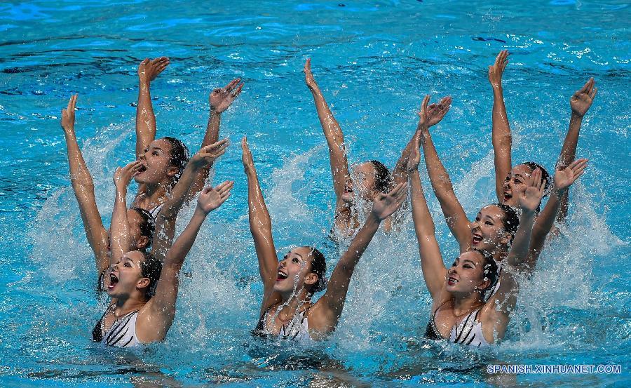 China gana medalla de plata en equipo técnico 2