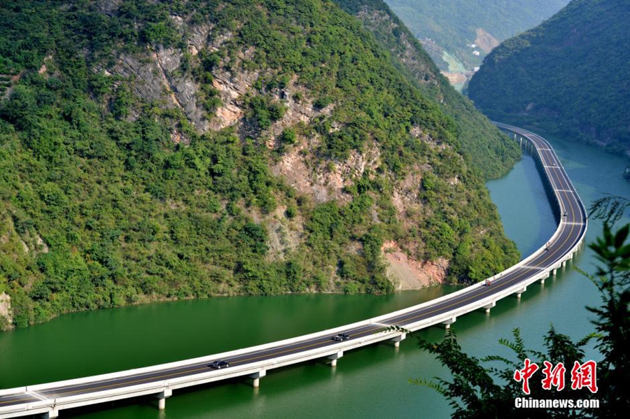 La carretera más bella sobre el agua