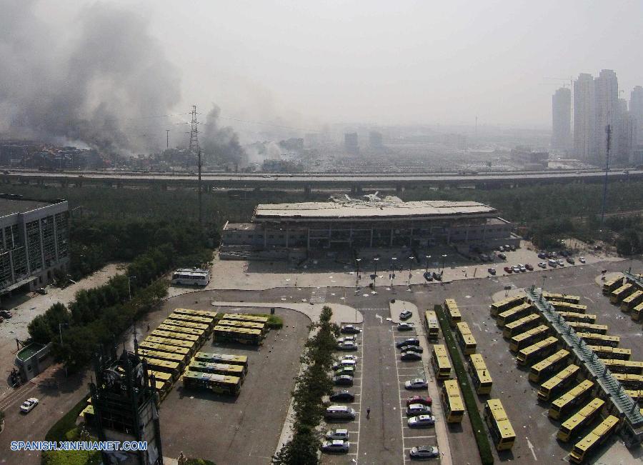 Explosiones en Tianjin de China dejan al menos 44 muertos