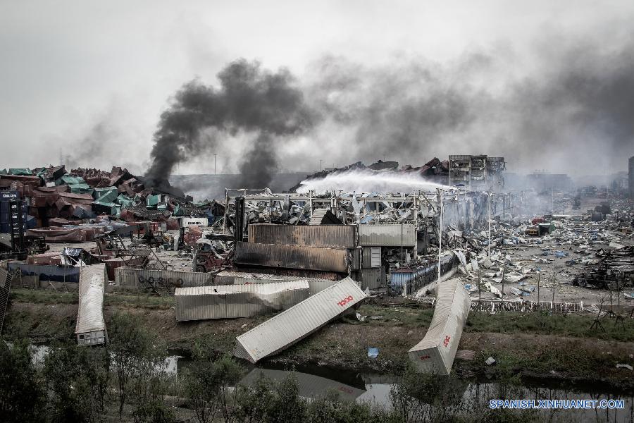 Explosiones perjudican centro comercial de norte de China