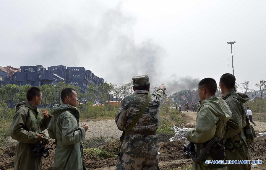 Explosiones perjudican centro comercial de norte de China