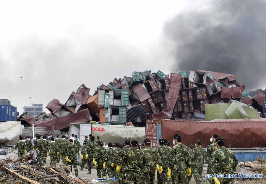 Explosiones perjudican centro comercial de norte de China