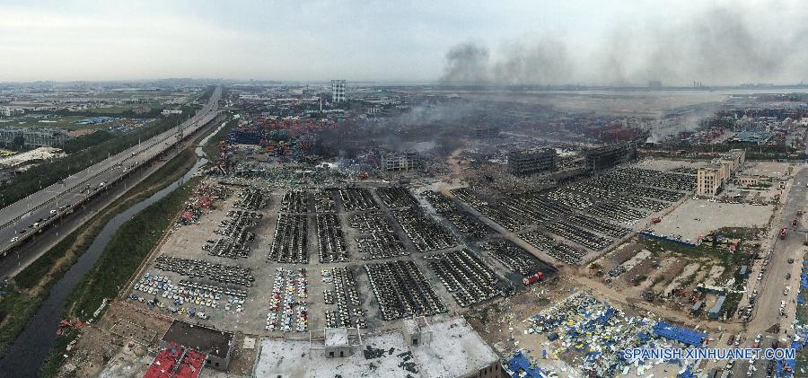 Explosiones perjudican centro comercial de norte de China