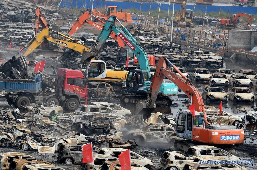 Gabinete de China pide investigación competente de explosiones en Tianjin