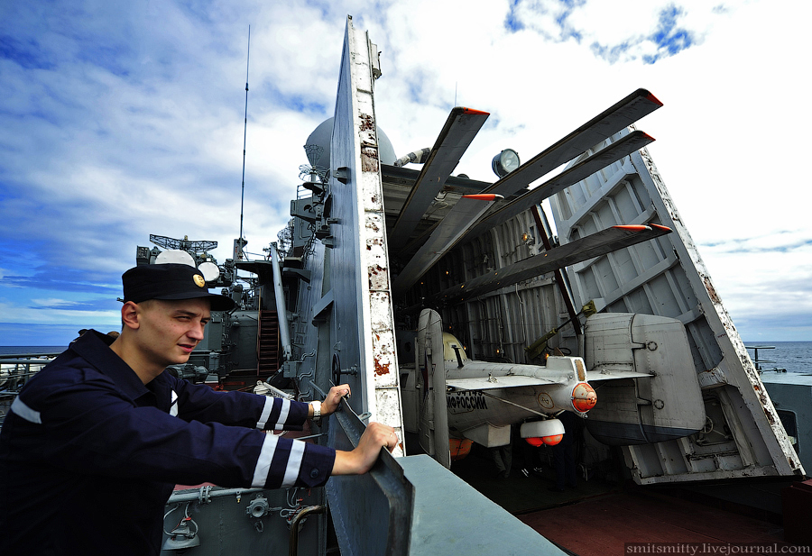 Los momentos preciosos en Ejercicio naval China-Rusia