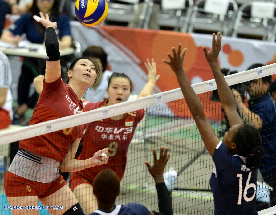 Voleibol: China derrota a Kenia 3-0 en Copa Mundial Femenil