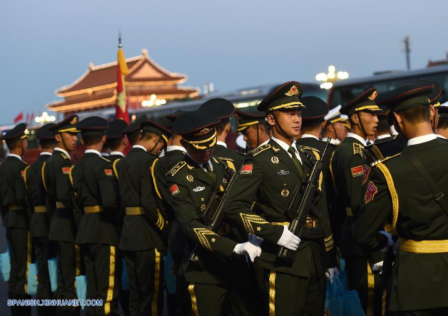 Comenzará el desfile militar del Día de la Victoria en Beijing