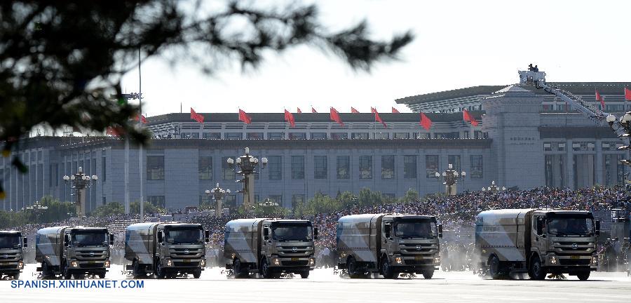 Comenzará el desfile militar del Día de la Victoria en Beijing