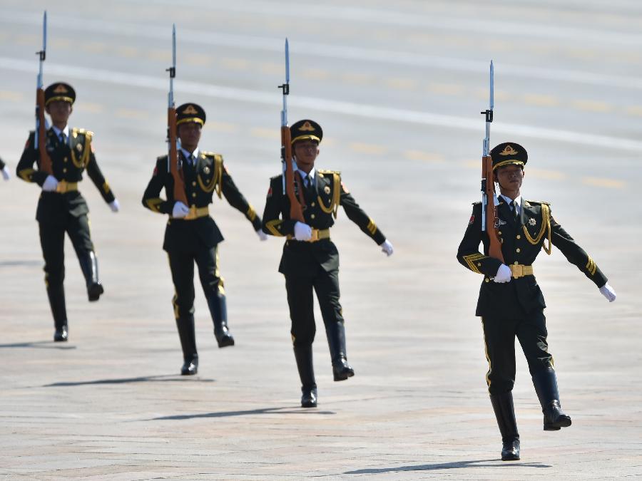 Empieza el desfile militar del Día de la Victoria en Beijing