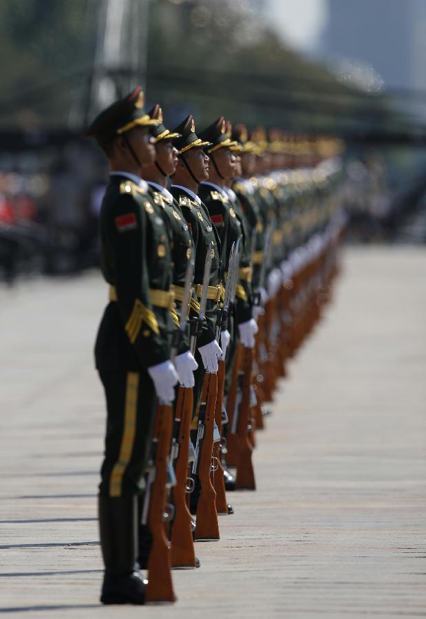 Empieza el desfile militar del Día de la Victoria en Beijing