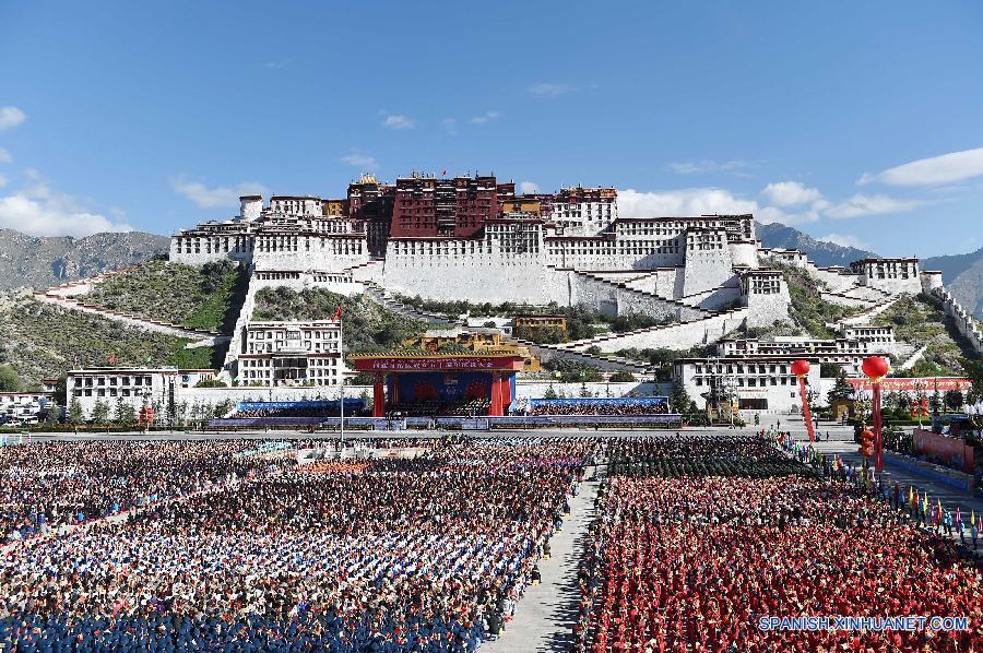 China celebra 50o aniversario de autonomía del Tíbet