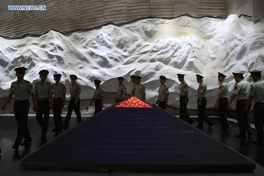 Estudiantes visitan el museo para conmemorar el “incidente del 18 de septiembre”