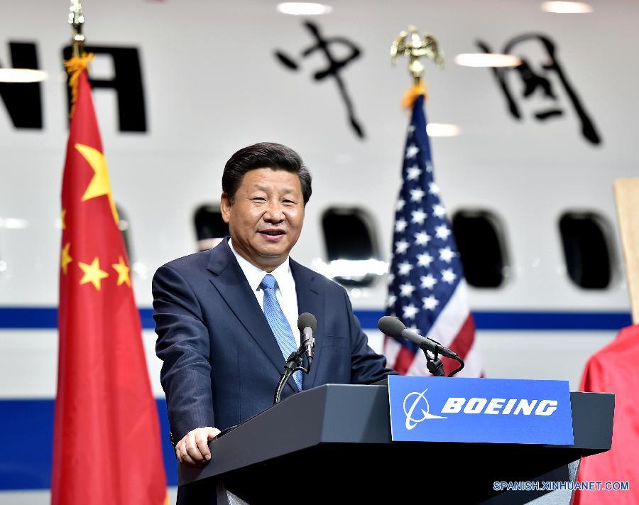 Xi anima a Boeing a expandir su cooperación ejemplar con China