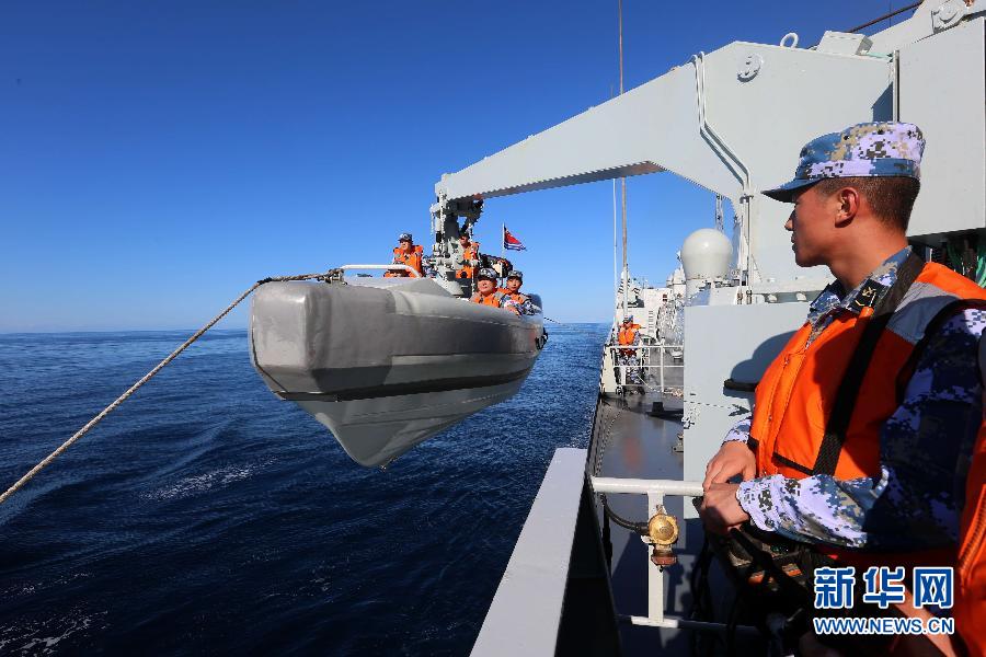 Primer ejercicio militar conjunto entre Armadas de China y de EEUU en Atlántico