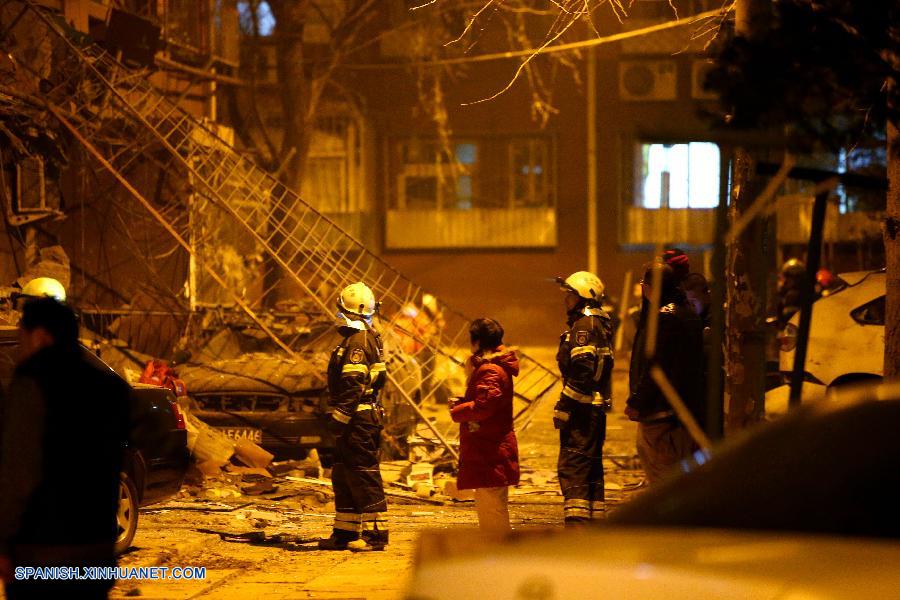 Explosión en edificio residencial de Beijing deja 3 heridos