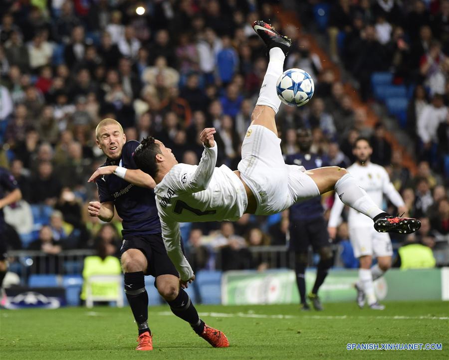 Fútbol: Real Madrid golea 8-0 al Malmoe de Suecia