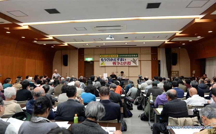 Realizan en Tokio reunión por el 78 aniversario de la Masacre de Nanjing