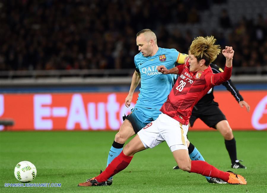 Mundial de Clubes: Barcelona gana 3-0 a equipo chino Guangzhou Evergrande en semifinal