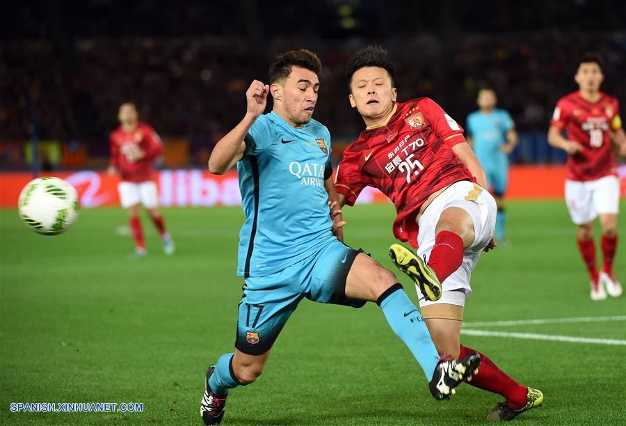 Mundial de Clubes: Barcelona gana 3-0 a equipo chino Guangzhou Evergrande en semifinal