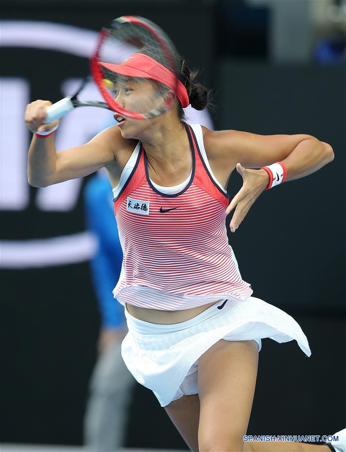 Tenis: Zhang Shuai vence a Halep en Campeonatos de Tenis Abierto de Australia