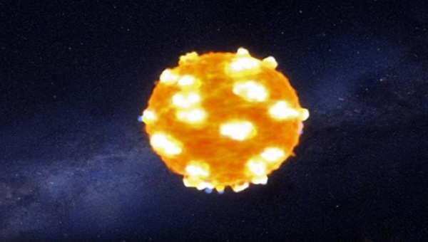 La NASA capta por primera vez
 la explosión de una supernova