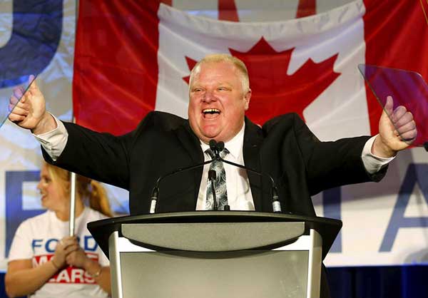 Muere Rob Ford, 
exalcalde de Toronto