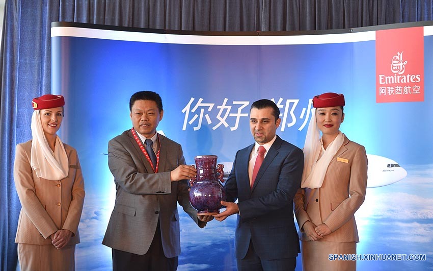 Emirates Airline inaugura vuelo hacia ciudades chinas de Yinchuan y Zhengzhou